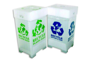 Corrugated Plastic Recycle Bin